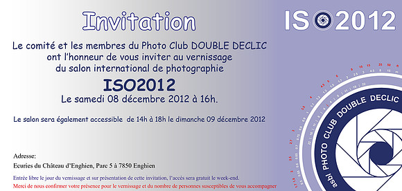 Invitation ISO2012