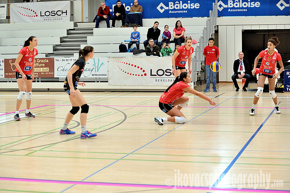 RSR Walfer (LUX) - ASPTT Mulhouse Volley (FR)