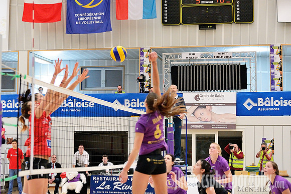 RSR Walfer (LUX) - ASPTT Mulhouse Volley (FR)