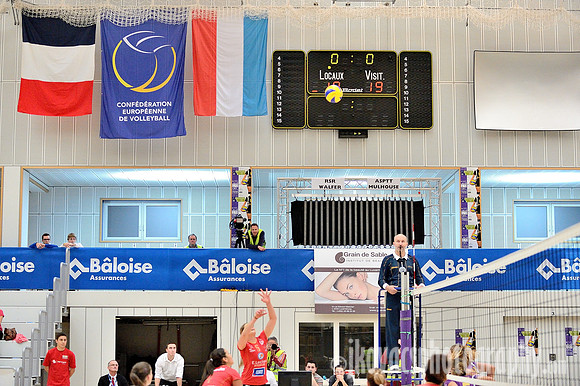 RSR Walfer (LUX) - ASPTT Mulhouse Volley (FR)