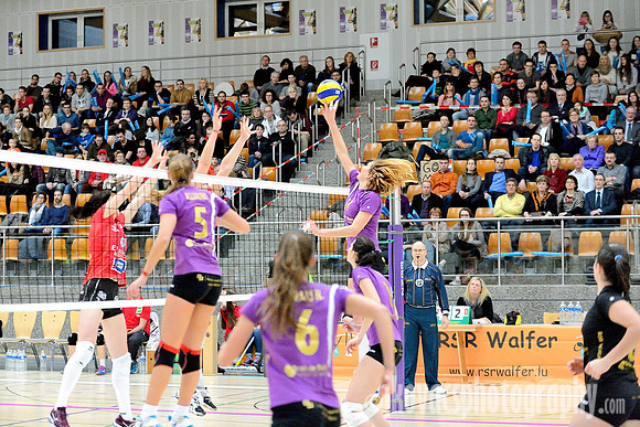 RSR Walfer (LUX) - ASPTT Mulhouse Volley (FR)