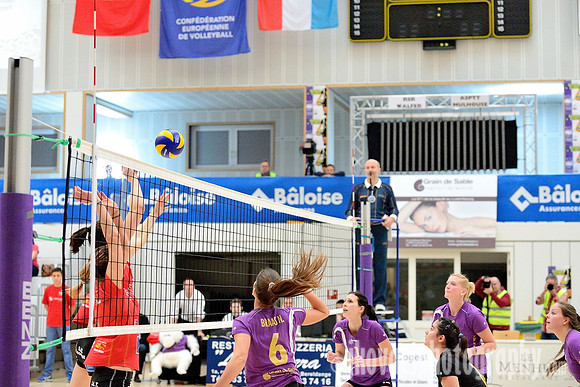 RSR Walfer (LUX) - ASPTT Mulhouse Volley (FR)