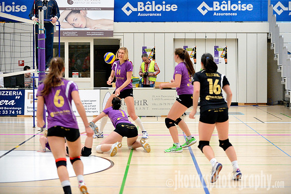 RSR Walfer (LUX) - ASPTT Mulhouse Volley (FR)